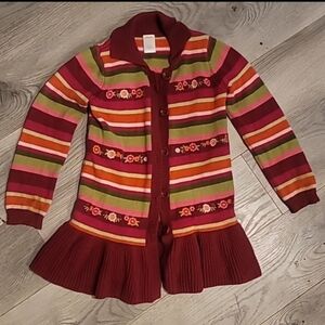 New Gymboree Multicolor Striped Sweater 100% Cotton Bundle & Save 30%